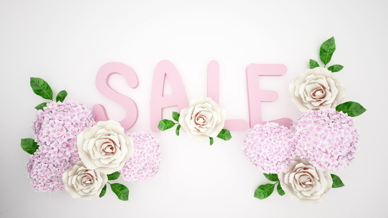 flower sale promotion